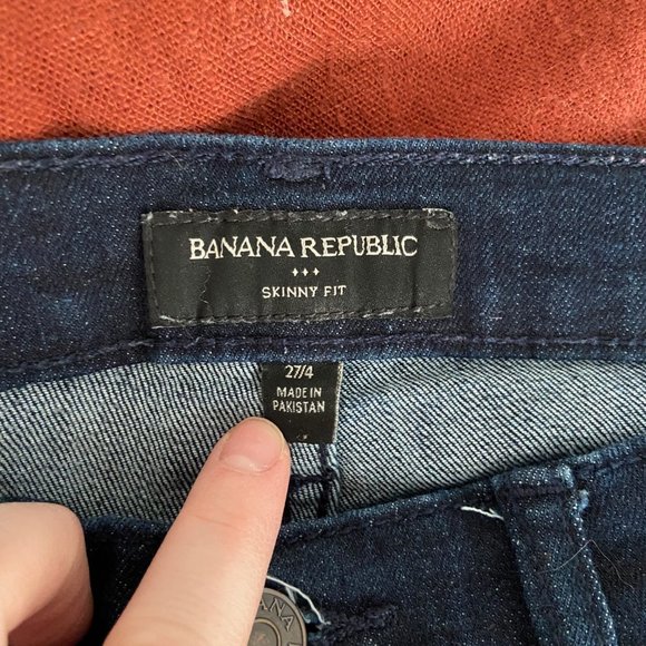 Banana Republic Dark Blue Jeans - Picture 3 of 3